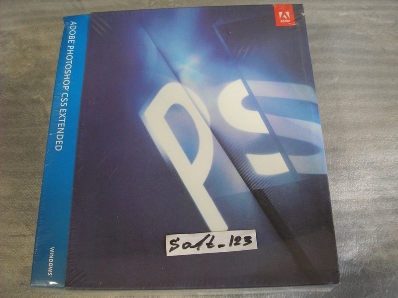 Adobe Photoshop CS5 Extended 64 & 32 bit for Windows PC =NEW SEALED BOX= gallery