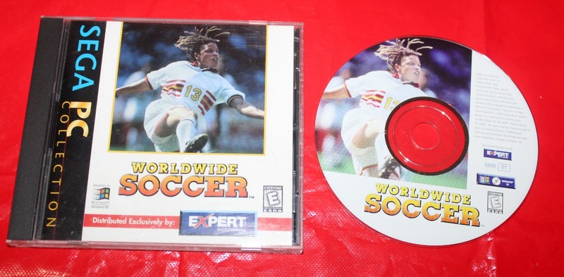Sega Worldwide Soccer PC CD Rated E – We Combine Shipping