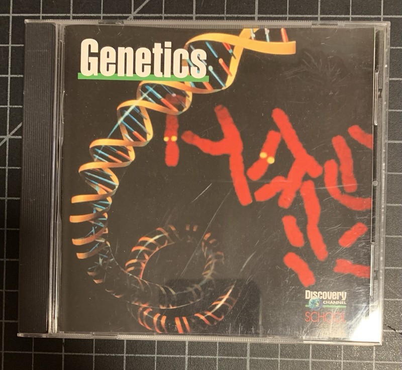 Science Collections – Genetics – Discovery Channel CD ROM Very Clean Disc