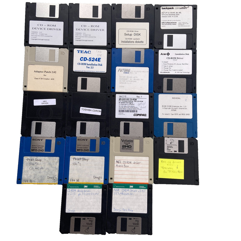 Software Drivers CD-Rom Adaptec Teac Compaq Future Toshiba NEC ACER Reveal Setup