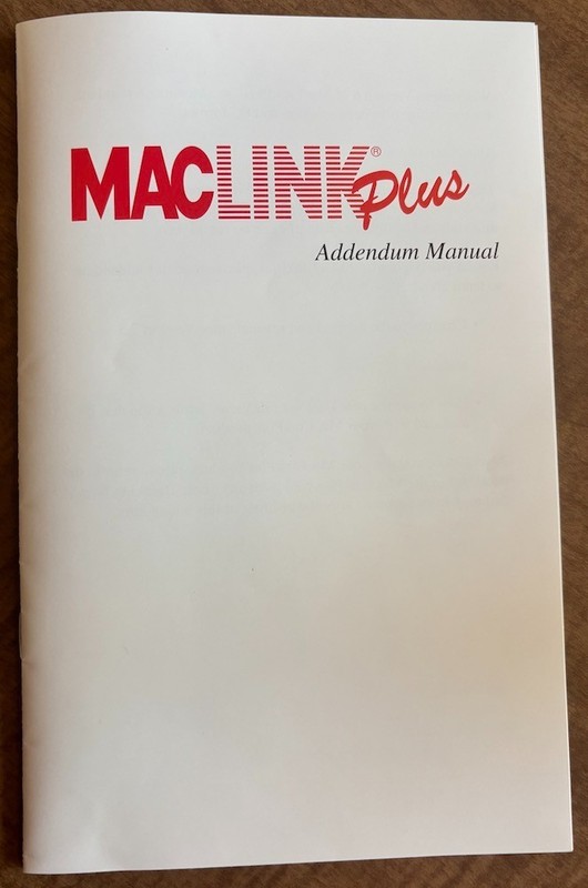 Maclink Plus Translators Pro on 3.5" disks with box and manual for Macintosh gallery