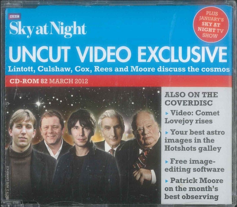 BBC Sky at Night CD-ROM, Uncut Video Exclusive, #82 March 2012, Windows, Mac