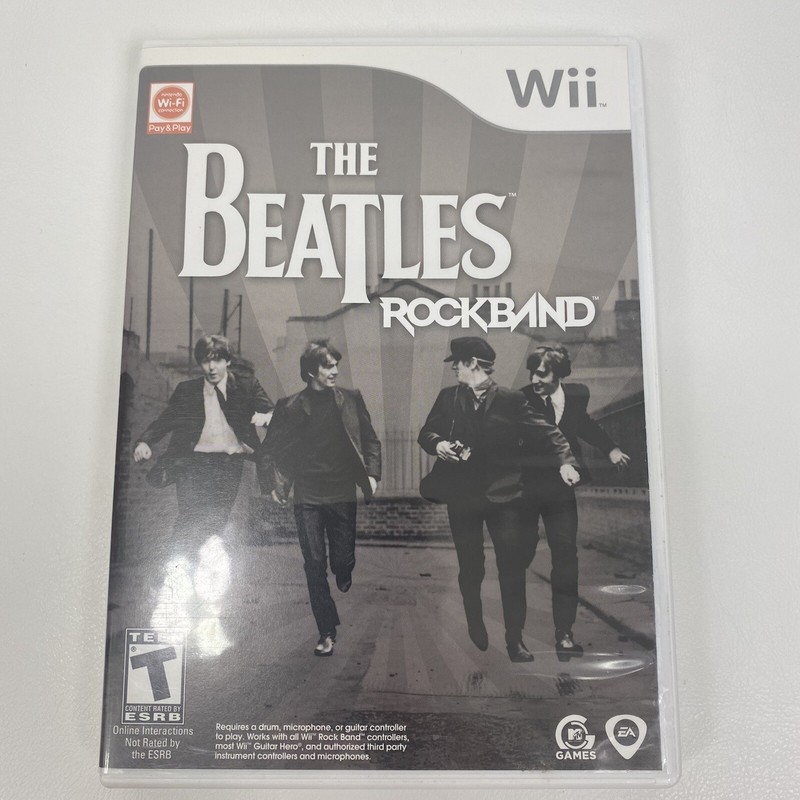 The Beatles Rock Band (Nintendo Wii, 2009) Complete Tested gallery