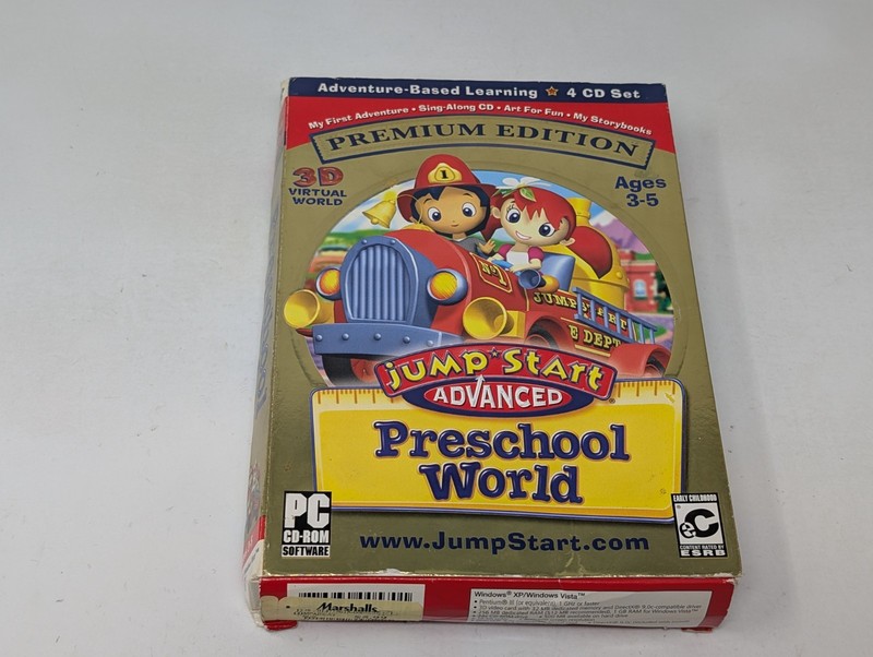 Jumpstart Advanced Preschool World CD-ROM Premium Edition Game Vintage Win XP gallery