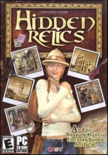 Hidden Relics PC CD find object artifacts pictures escape gadgets puzzles game!