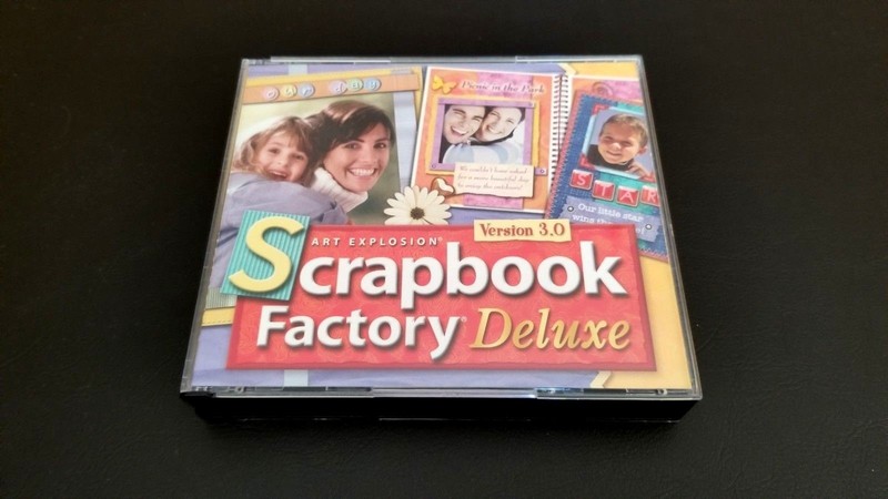 Art Explosion SCRAPBOOK FACTORY DELUXE Version 3.0, Nova Development 2005
