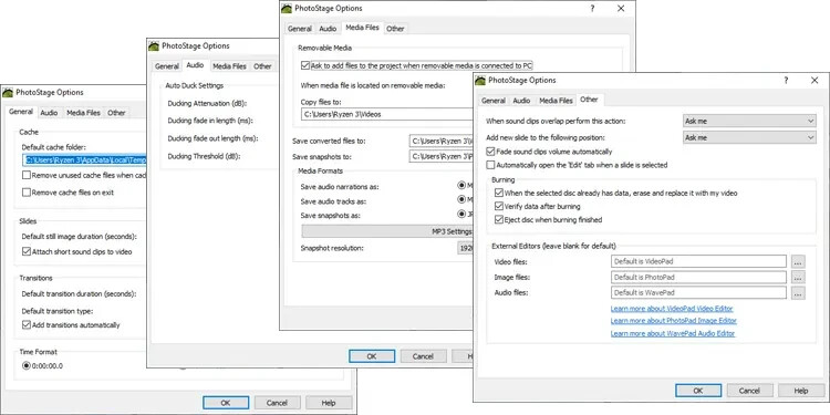 Photostage Slideshow Software Home Edition from NCH Software , Make slideshows gallery