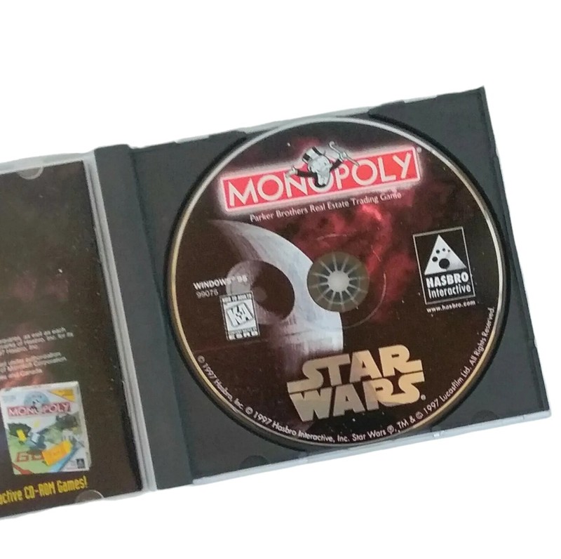 Star Wars Monopoly PC CD-ROM 1997 Hasbro Interactive gallery