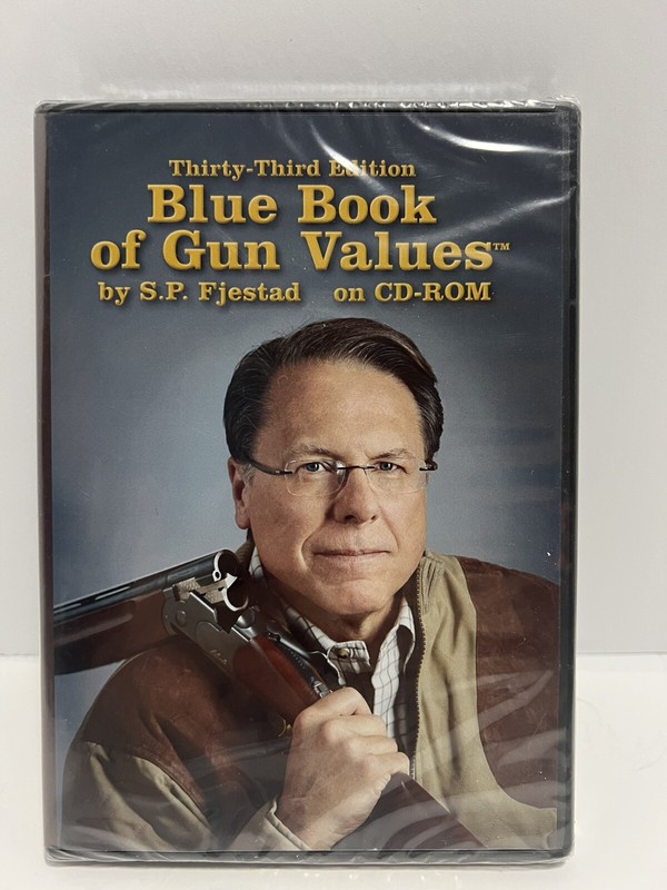 Blue Book of Gun Values 33rd Edition (CD-ROM, 2012) Brand New Sealed Disc Firm