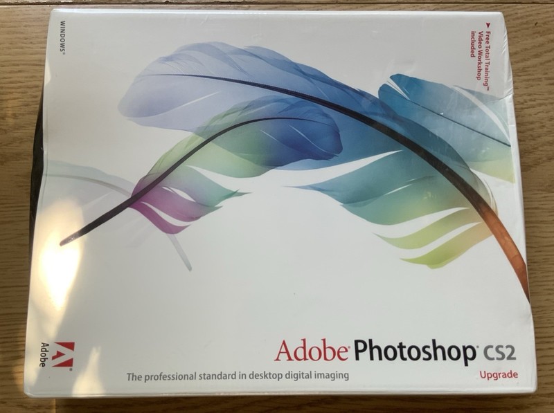 Adobe Photoshop CS2 Upgrade Software Windows 2005 Factory Sealed