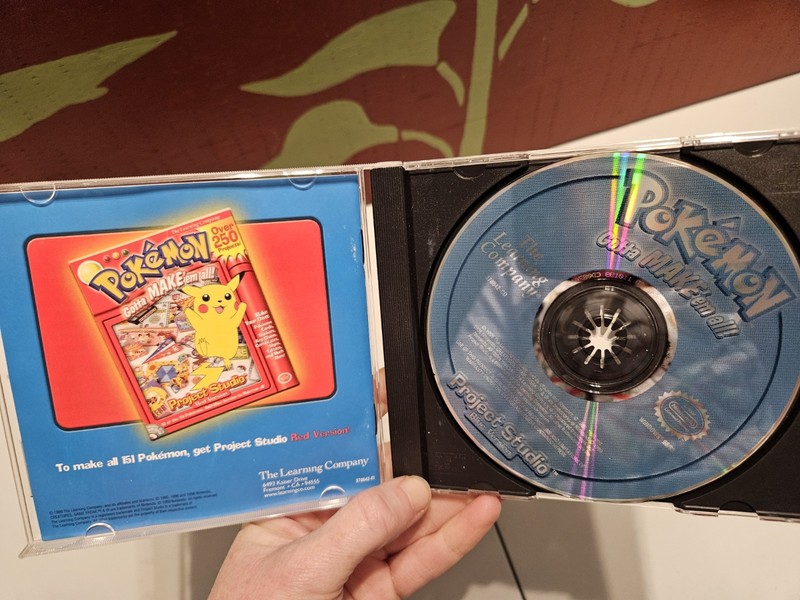 Pokemon Gotta Make Em All Project Studio Blue Version PC Complete w/ Manual gallery