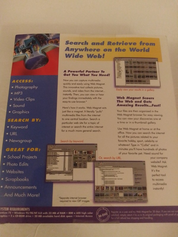 Data Becker Web Magnet Image / Video Capture Utility For Windows 95 to XP New gallery