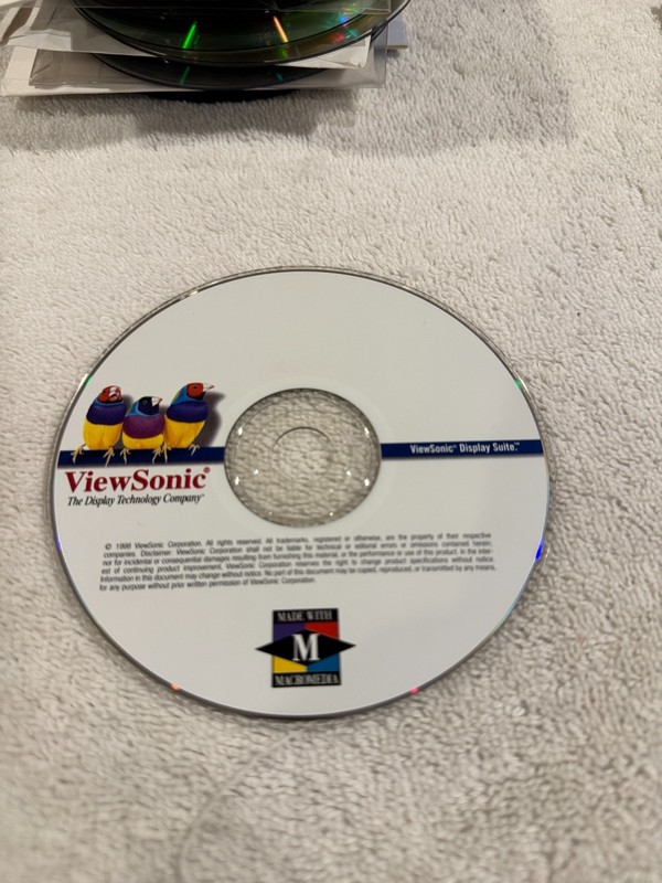 ViewSonic Display Suite Software Utility – CD ONLY – SERIAL # NOT INCLUDED!!!