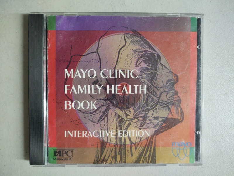 Mayo Clinic Family Health Book Interactive Ventures Inc Edition CD ROM 1992