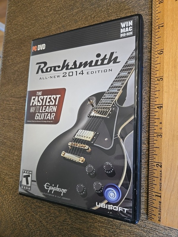 Rocksmith Fastest Way To Learn Guitar 2014 Edition (PC, Mac) VIDEO CIB See All gallery