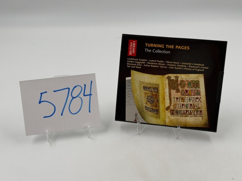 British Library – Turning the Pages, The Collection CD 2004 Multi-media CD-ROM