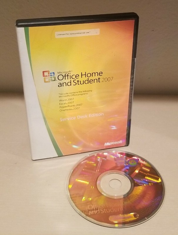 Microsoft Office Home and Student 2007 Service Desk Edition w/Key
