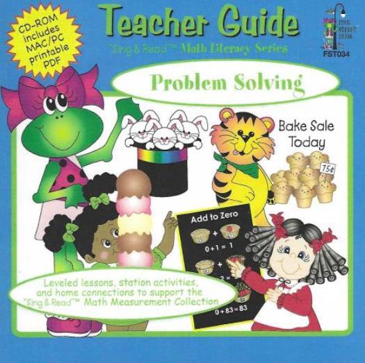 Problem Solving Teacher Guide PC MAC CD home school activities math numbers kids