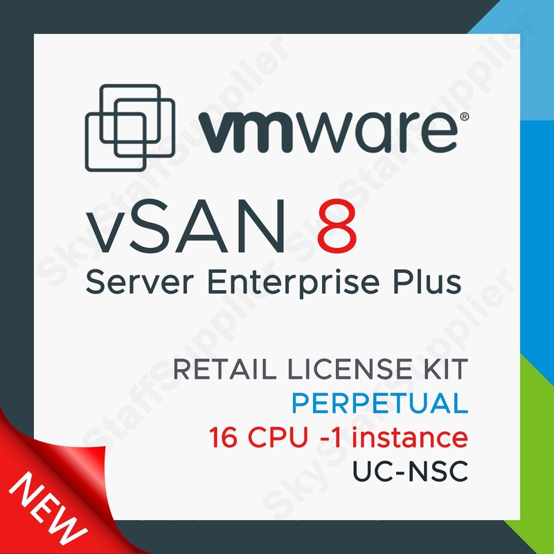 VMware vSAN Server Enterprise 16 CPU v8 License - Perpetual UC NSC BRAND NEW gallery