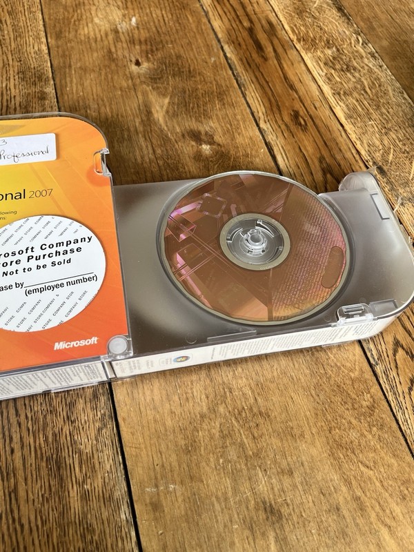 Microsoft Office Professional 2007 Retail Employee Version MS Pro Software gallery