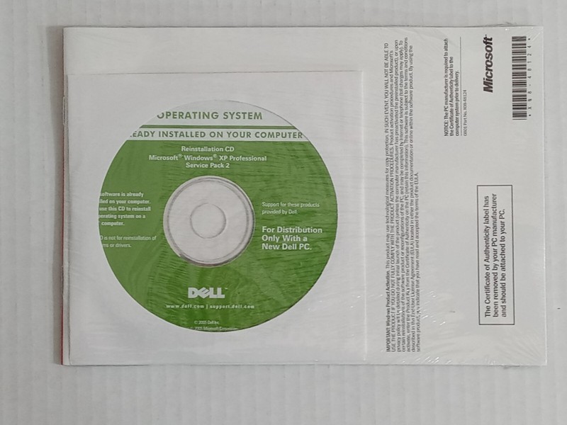 MICROSOFT WINDOWS XP PROFESSIONAL SERVICE PACK 2 REINSTALLATION CD gallery
