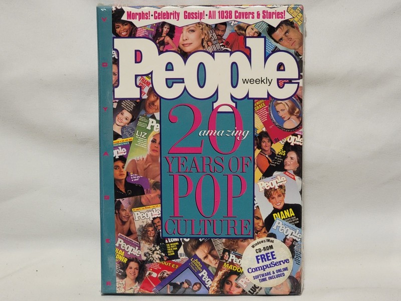 NEW People Weekly Magazine 20 Amazing Years of Pop Culture Voyager PC Mac SEALED