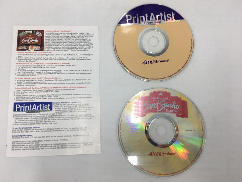 Hallmark Card Studio Express v1.0 & Print Artist Platinum v12.0 (PC Home Office) gallery