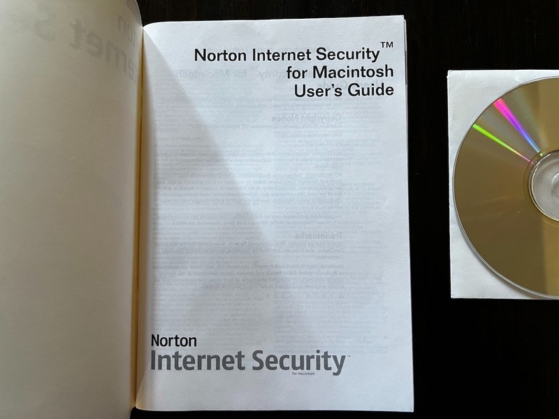 Norton Internet Security for Mac (year 2000) gallery