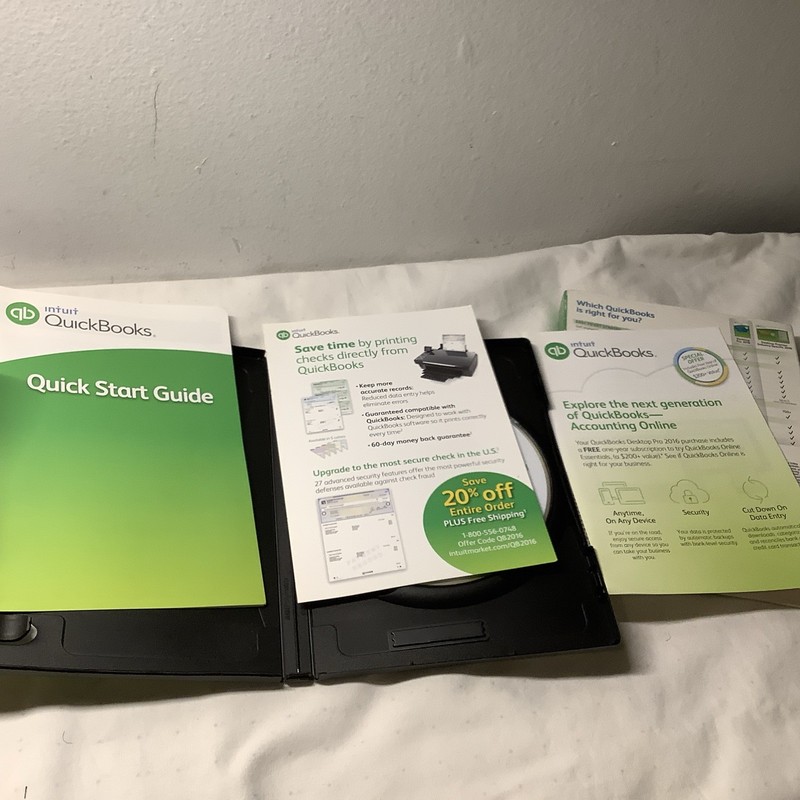 Quickbooks 2016 Desktop Pro Windows Accounting Retail gallery