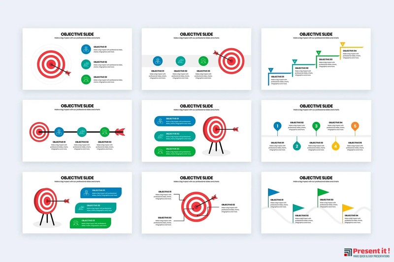 Objectives PowerPoint Template & Slides gallery