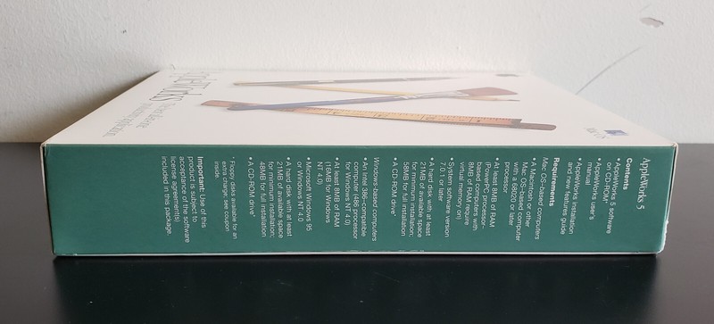 AppleWorks 5 (Big Box, Excellent, Mac) gallery
