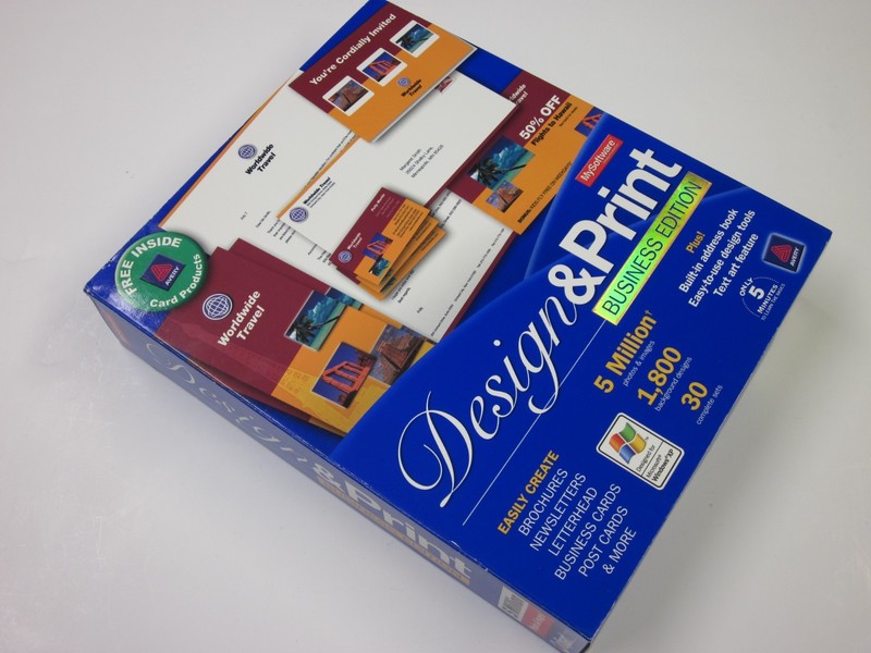 MySoftware Design & Print Business Edition For (Windows 98 ME 2000 XP) gallery