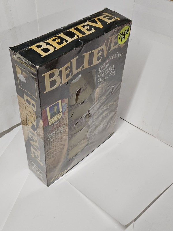 Believe Comprehensive Christian 5 CD-ROM Reference Set King James Version 1995 gallery