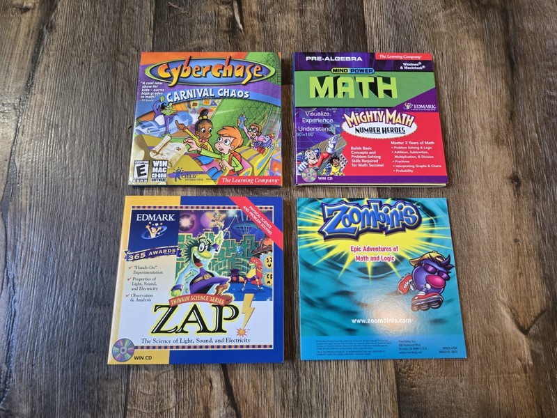 Southwestern School Set Mighty Math Cyberchase ZAP Mind Power Math Zoombini gallery