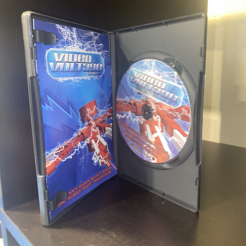VIDEO VOLTAGE VOLUMES 1 AND 2 VIDEO BACKGROUNDS AND ANIMATION [2008] gallery