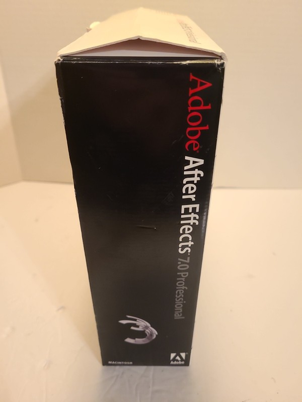 ADOBE AFTER EFFECTS 7.0 PROFESSIONAL GENUINE COMPLETE MACINTOSH w/SN APPLE gallery