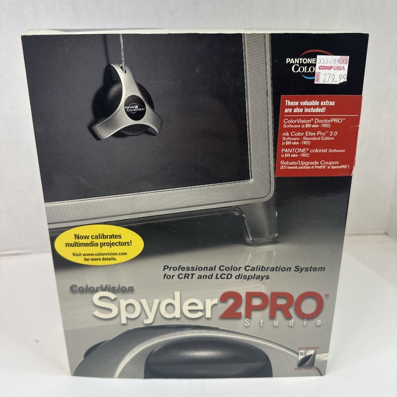 ColorVision Spyder2Pro Professional Color Calibration System For CRT LCD Display
