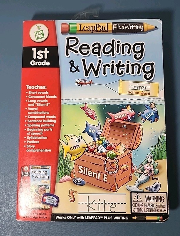 Leapfrog Leappad Pluswriting Reading and Writing Sing Action Word with Packaging