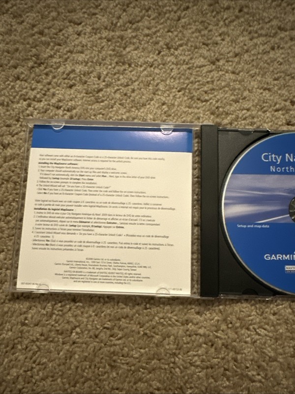 Garmin City Navigator North America DVD With Serial gallery