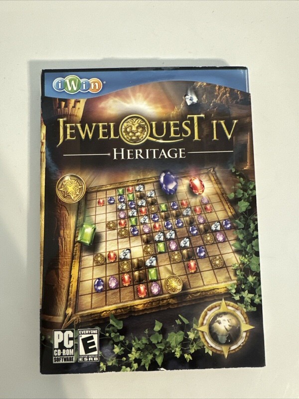 Jewel Quest IV Heritage PC Game No Manual