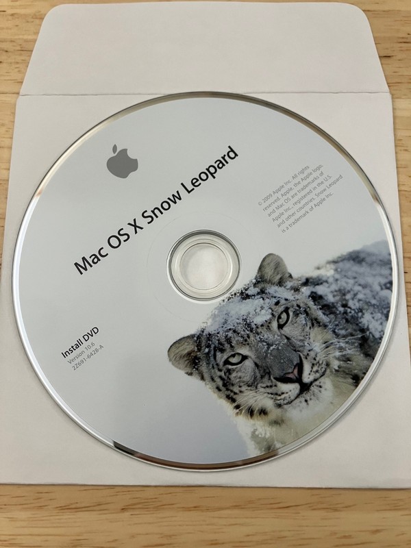 Apple Mac OS X Snow Leopard 10.6 Operating System Installation DVD-ROM gallery