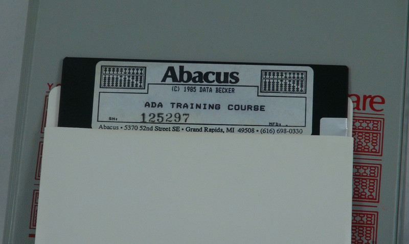 Working ADA Training Course For The C64 By Abacus Software w/manual & Slipcase gallery