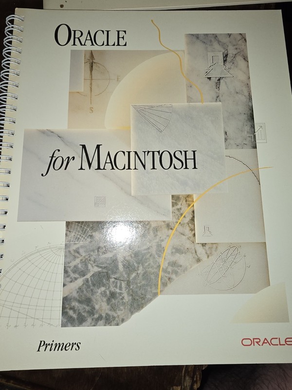 Oracle for Macintosh Developer’s Kit v1.0a (1988–1989) – Complete • UNUSED! gallery