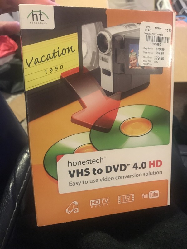 Hohestech VHS to DVD 4.0 HD Conversion Kit, New D52