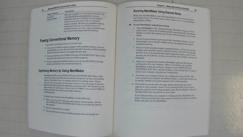 Microsoft MS-DOS 6 Operating System Plus Enhanced Tools User's Guide 1993 gallery