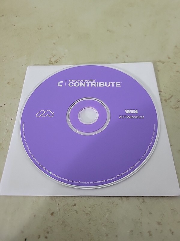 Macromedia Contribute Upgrade