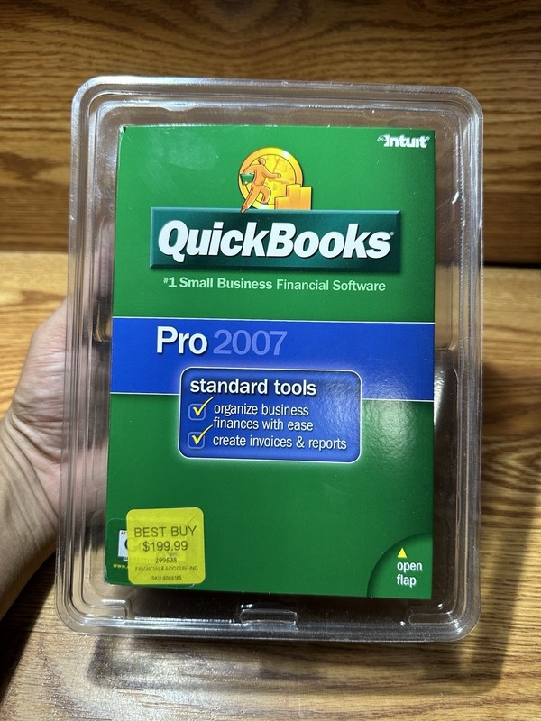 Intuit Quickbooks Pro 2007 Small Business Financial Software Win 2000/XP/Vista gallery