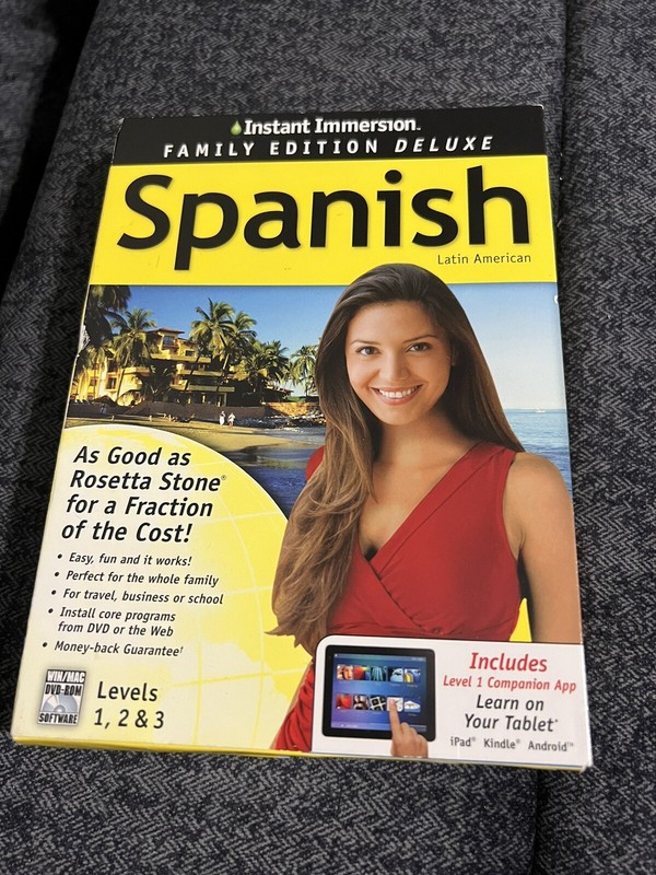 Instant Immersion: Levels 1, 2 & 3 Learn Spanish