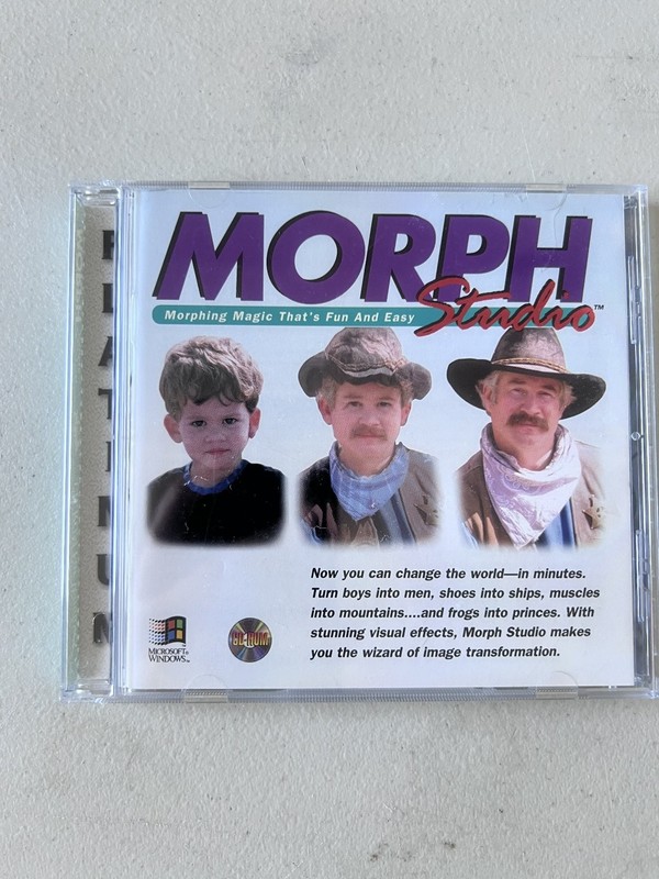 SoftKey MORPH Studio Platinum Image Transformation Software Windows CD-ROM