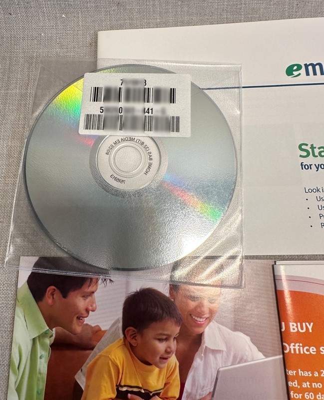 2007 2008 eMachines Operating System Disc Windows Vista Home Basic 32-Bit + Docs gallery